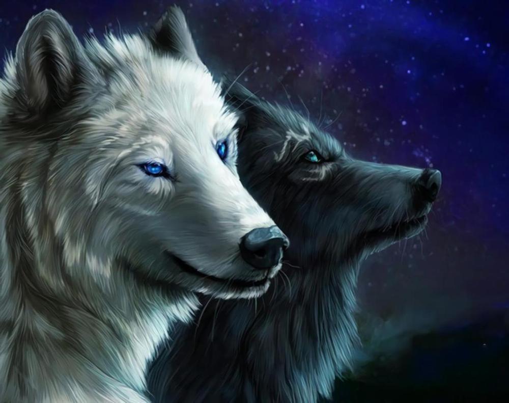 Free Wolf - MyCraftsGfit - Free 5D Diamond Painting