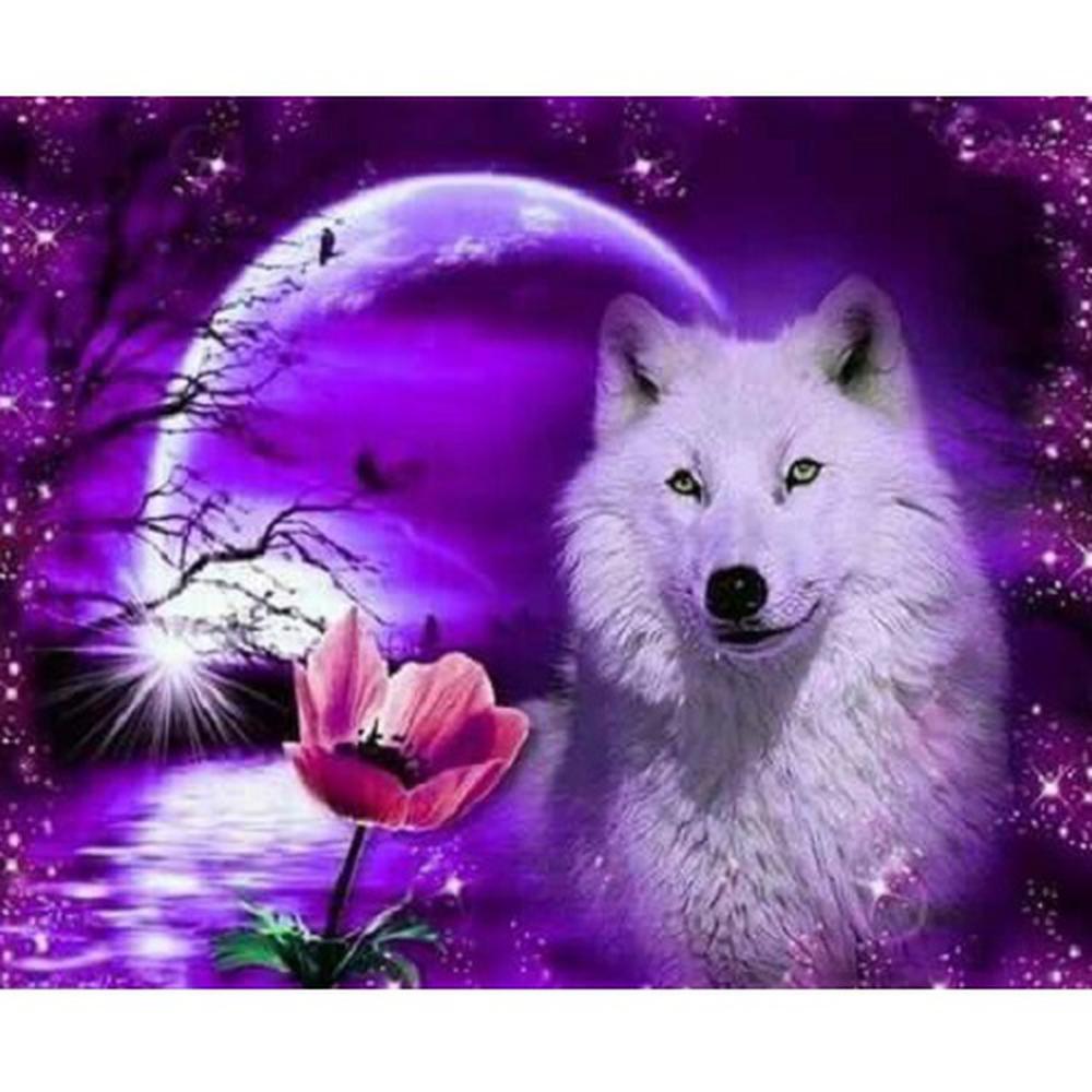 Free Wolf - MyCraftsGfit - Free 5D Diamond Painting