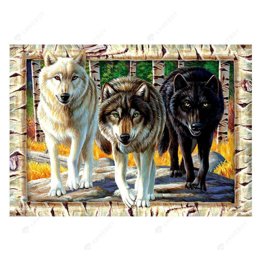 Free Wolf - MyCraftsGfit - Free 5D Diamond Painting