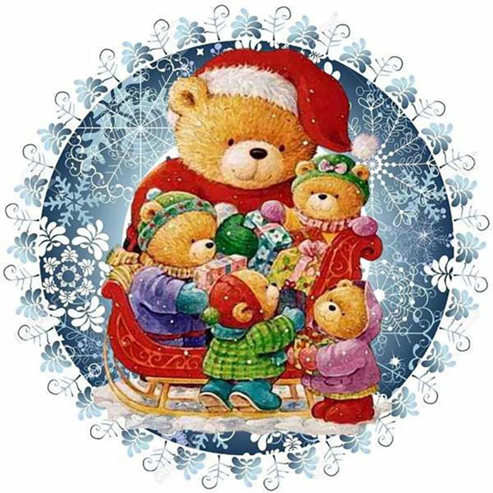 Free Xmas Animal - MyCraftsGfit - Free 5D Diamond Painting