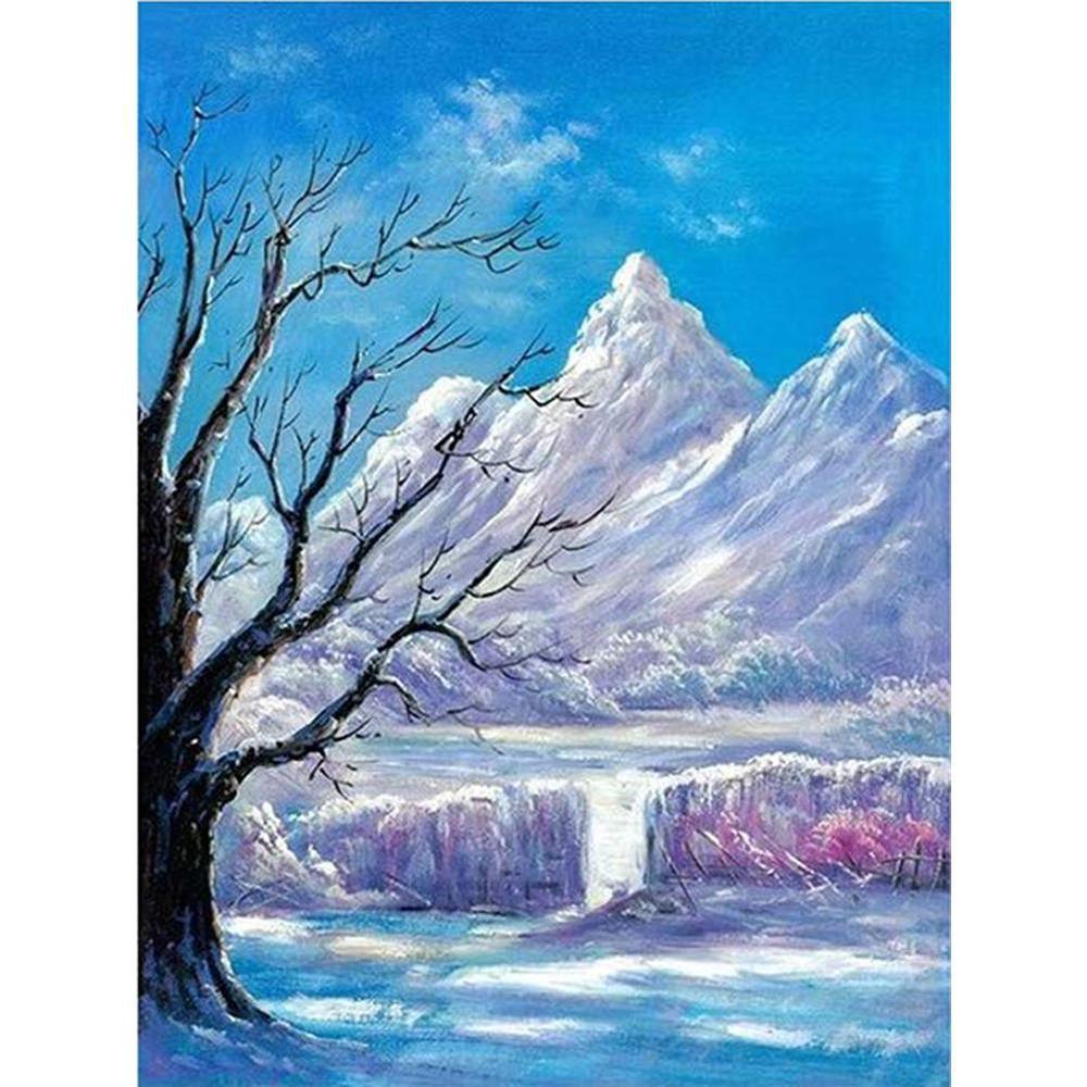 Free Wonderful Tree - MyCraftsGfit - Free 5D Diamond Painting