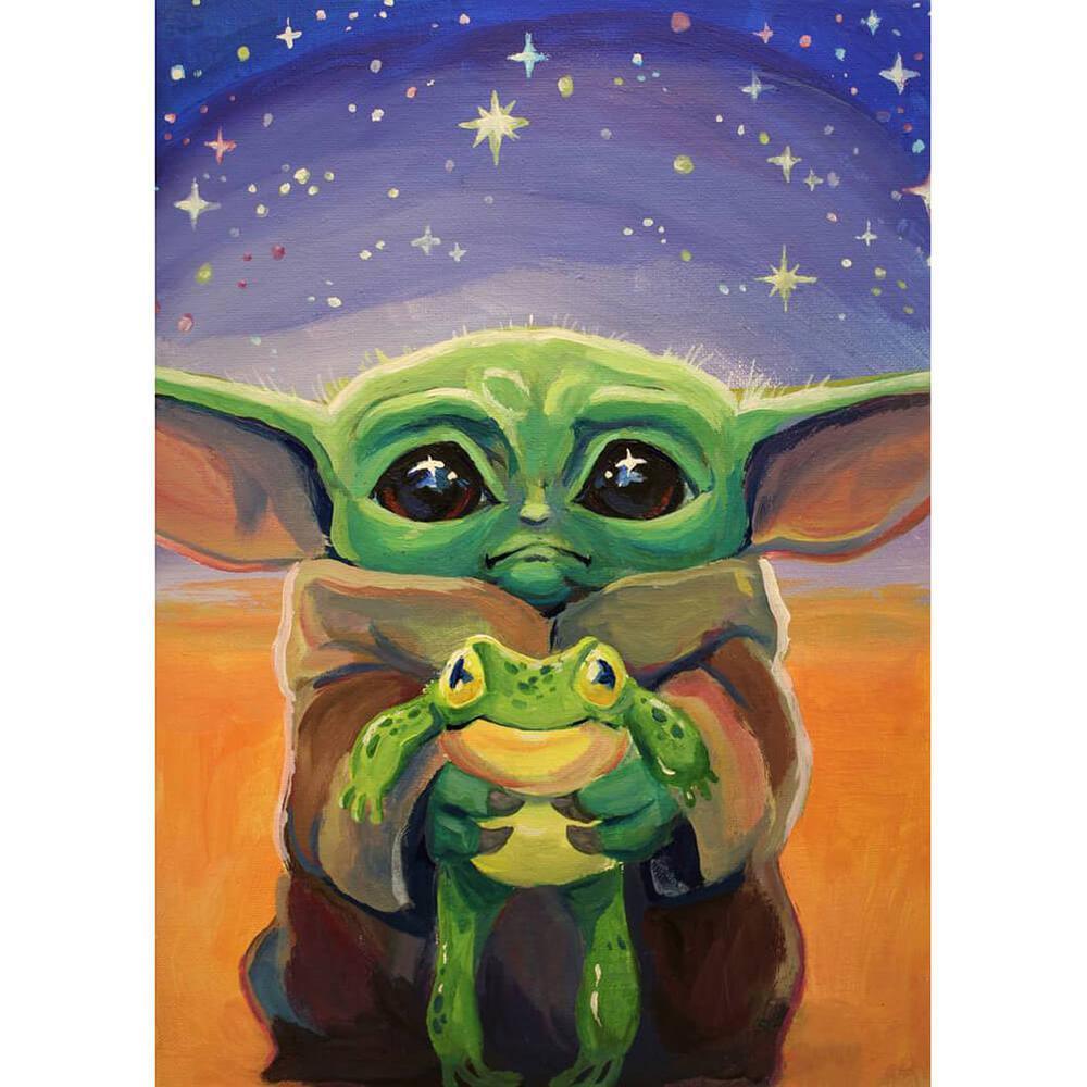 Free Yoda - MyCraftsGfit - Free 5D Diamond Painting