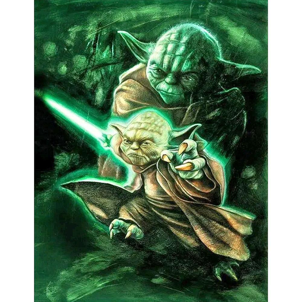 Free Yoda - MyCraftsGfit - Free 5D Diamond Painting