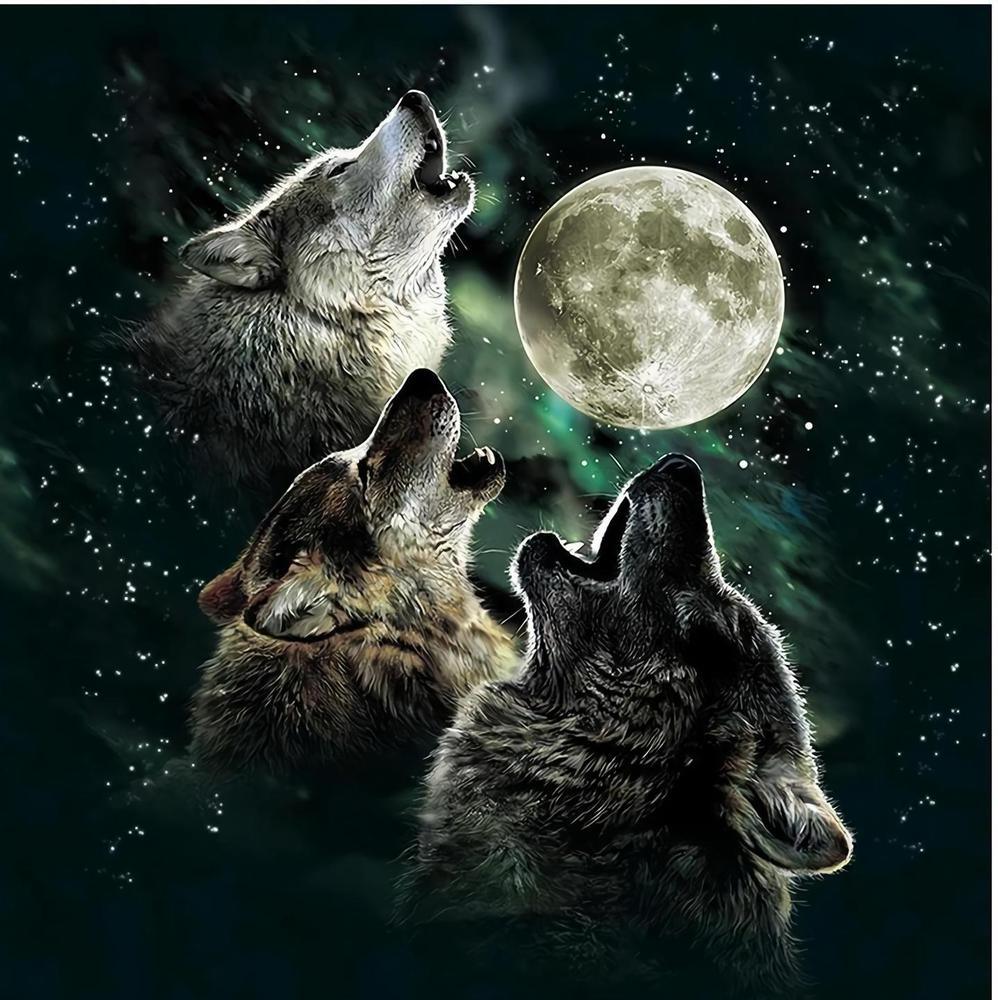 Free Wolf - MyCraftsGfit - Free 5D Diamond Painting